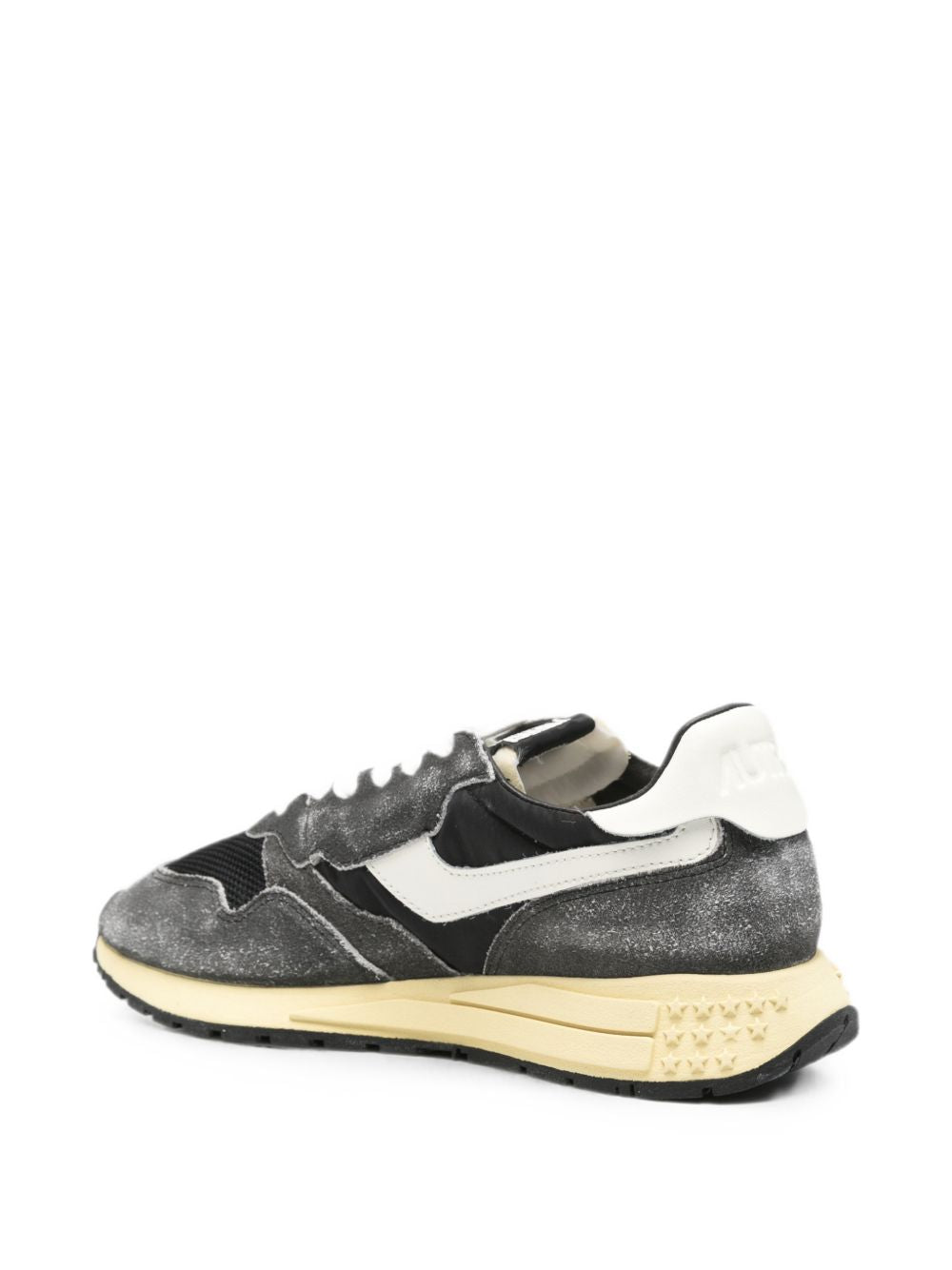 Sneakers basse reelwind in nero e grigio 
