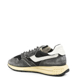 Sneakers basse reelwind in nero e grigio 