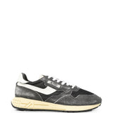 Sneakers basse reelwind in nero e grigio 