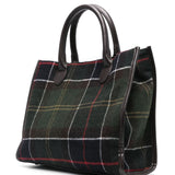 Borsa tote Barrhill in tartan multicolor 