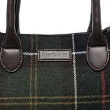 Borsa tote Barrhill in tartan multicolor 