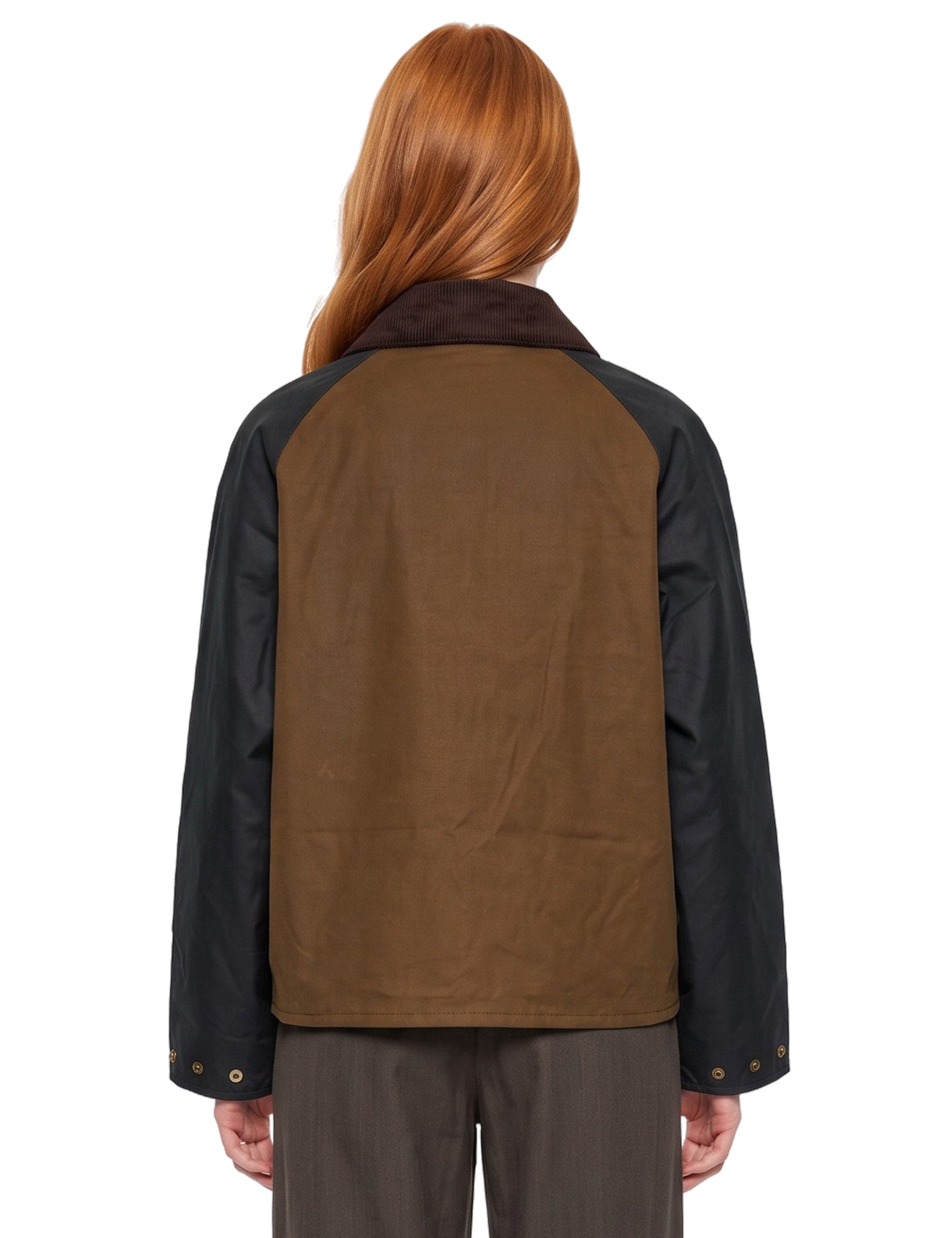 Giacca patchwork multicolor 