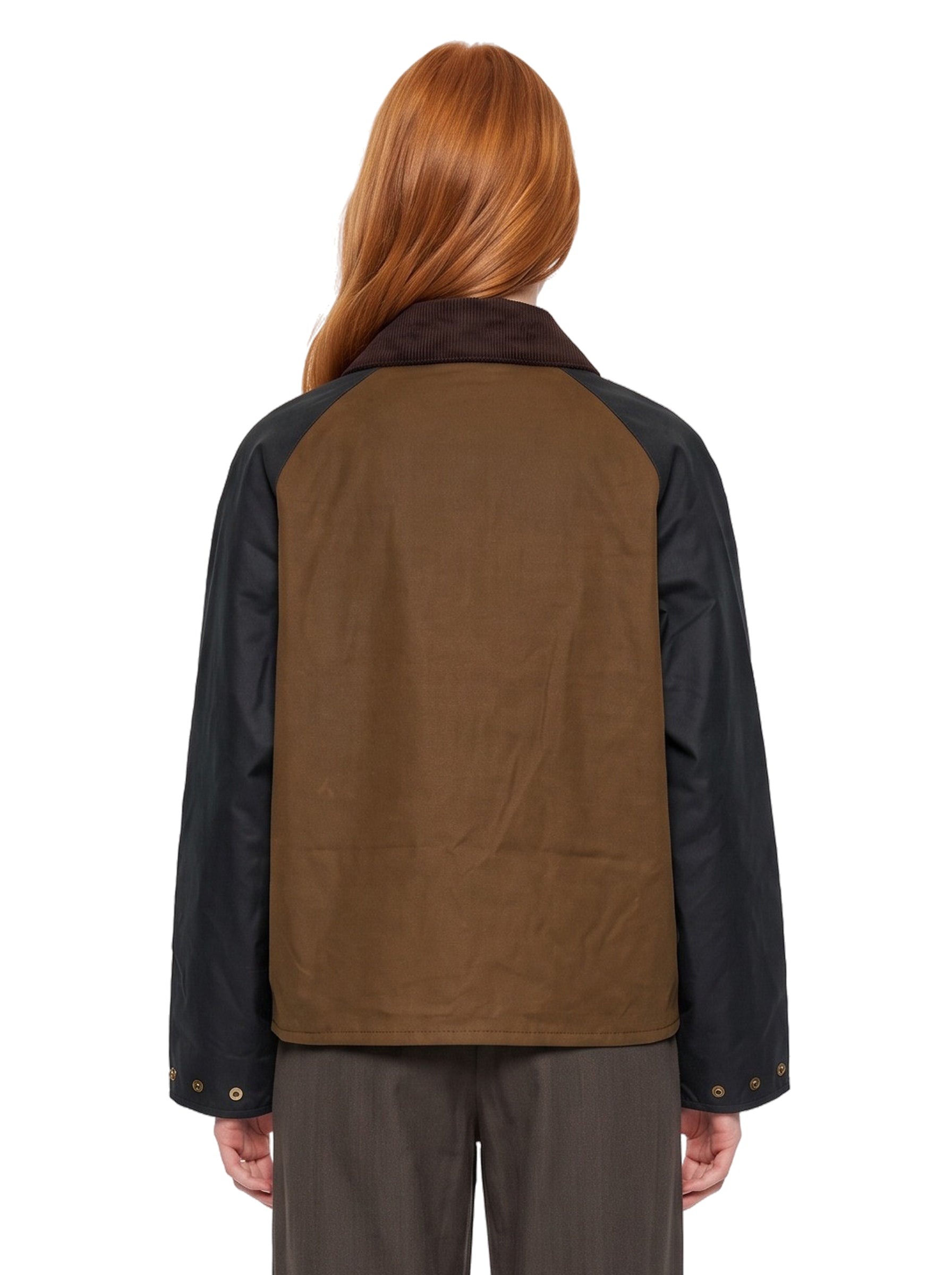 Giacca patchwork multicolor 