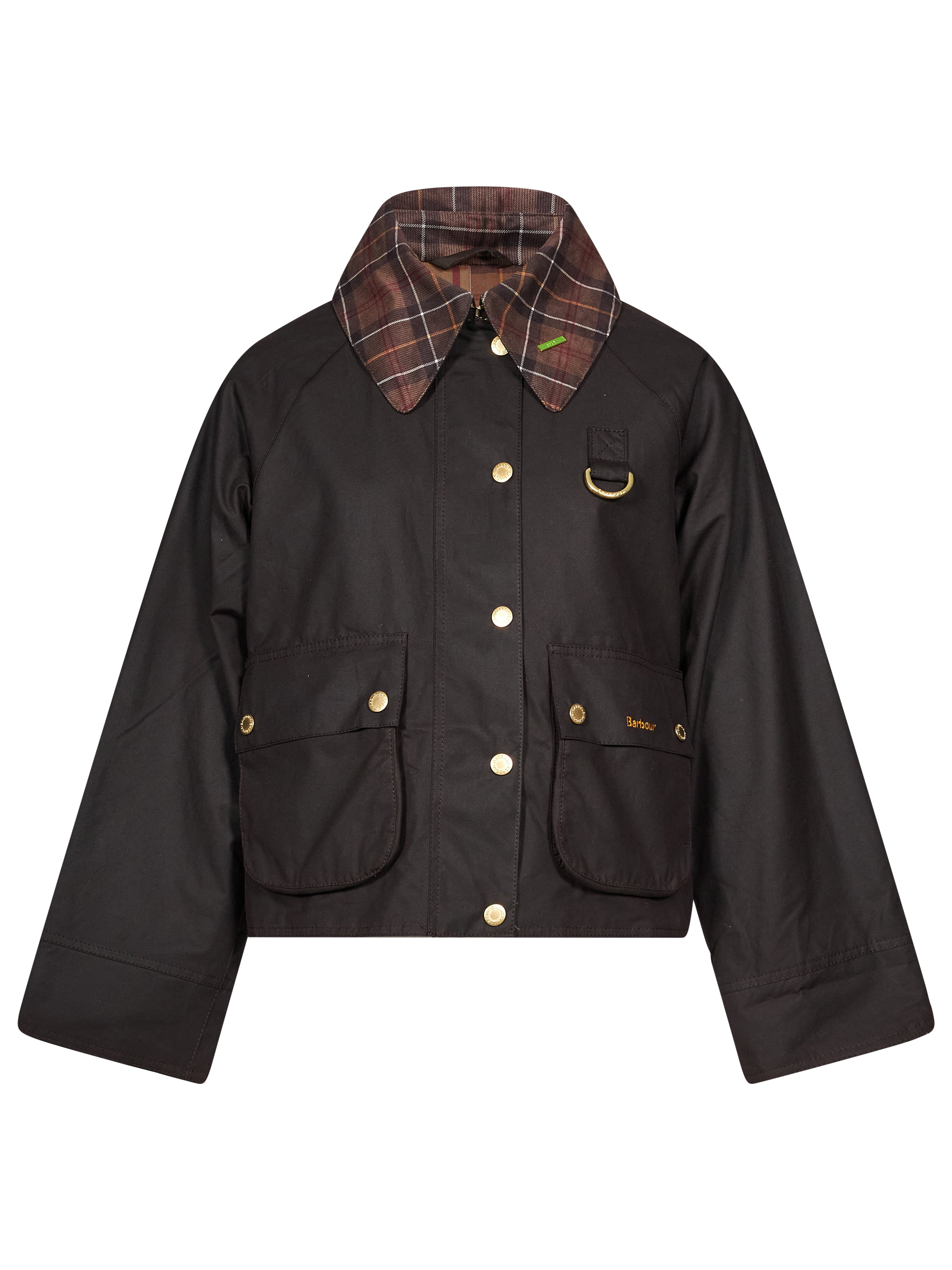 Giacca cerata Spey in marrone 
