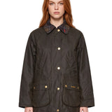 Giacca cerata Beadnell in tartan 