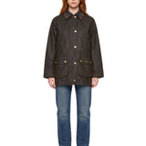 Giacca cerata Beadnell in tartan 