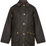 Giacca cerata Beadnell in tartan 