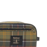 Trousse con zip tartan multicolor 