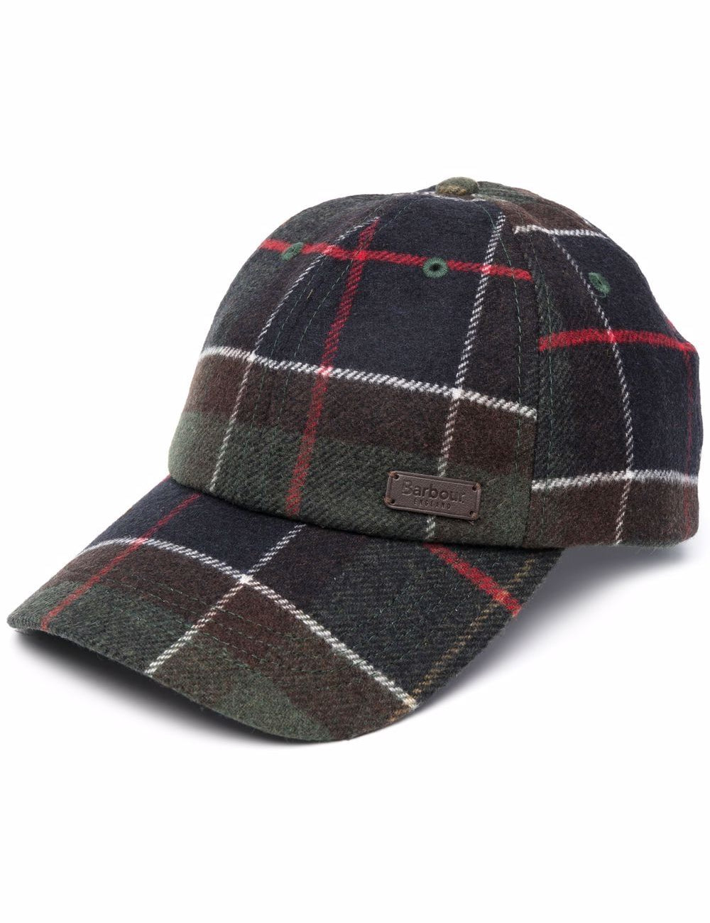 Cappellino Galingale in tartan multicolor 