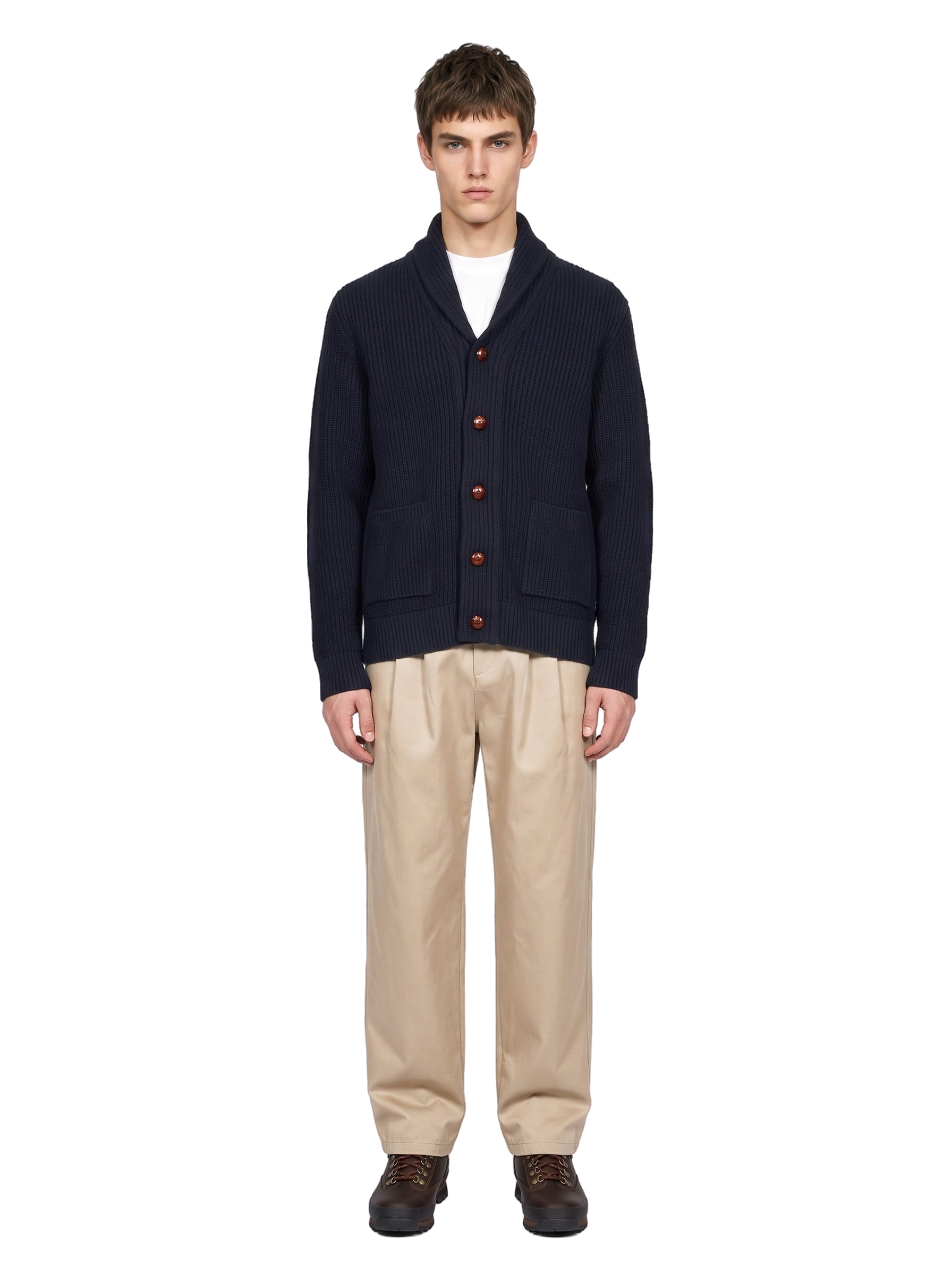 Cardigan Hartland in blu 