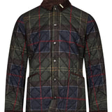 Giacca trapuntata Liddesdale in tartan 