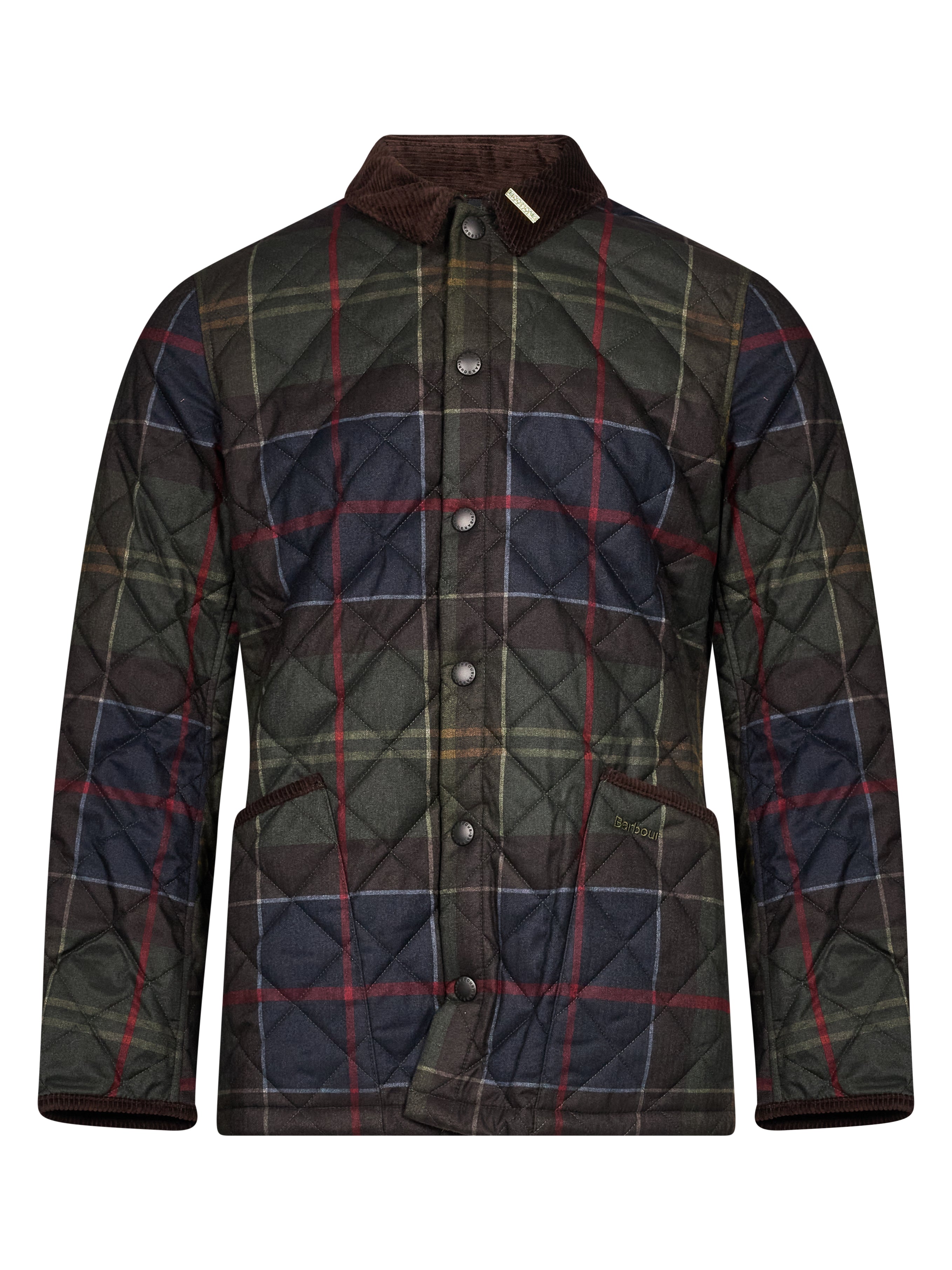 Giacca trapuntata Liddesdale in tartan 