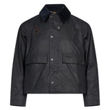 Giacca cerata Spey in blu 
