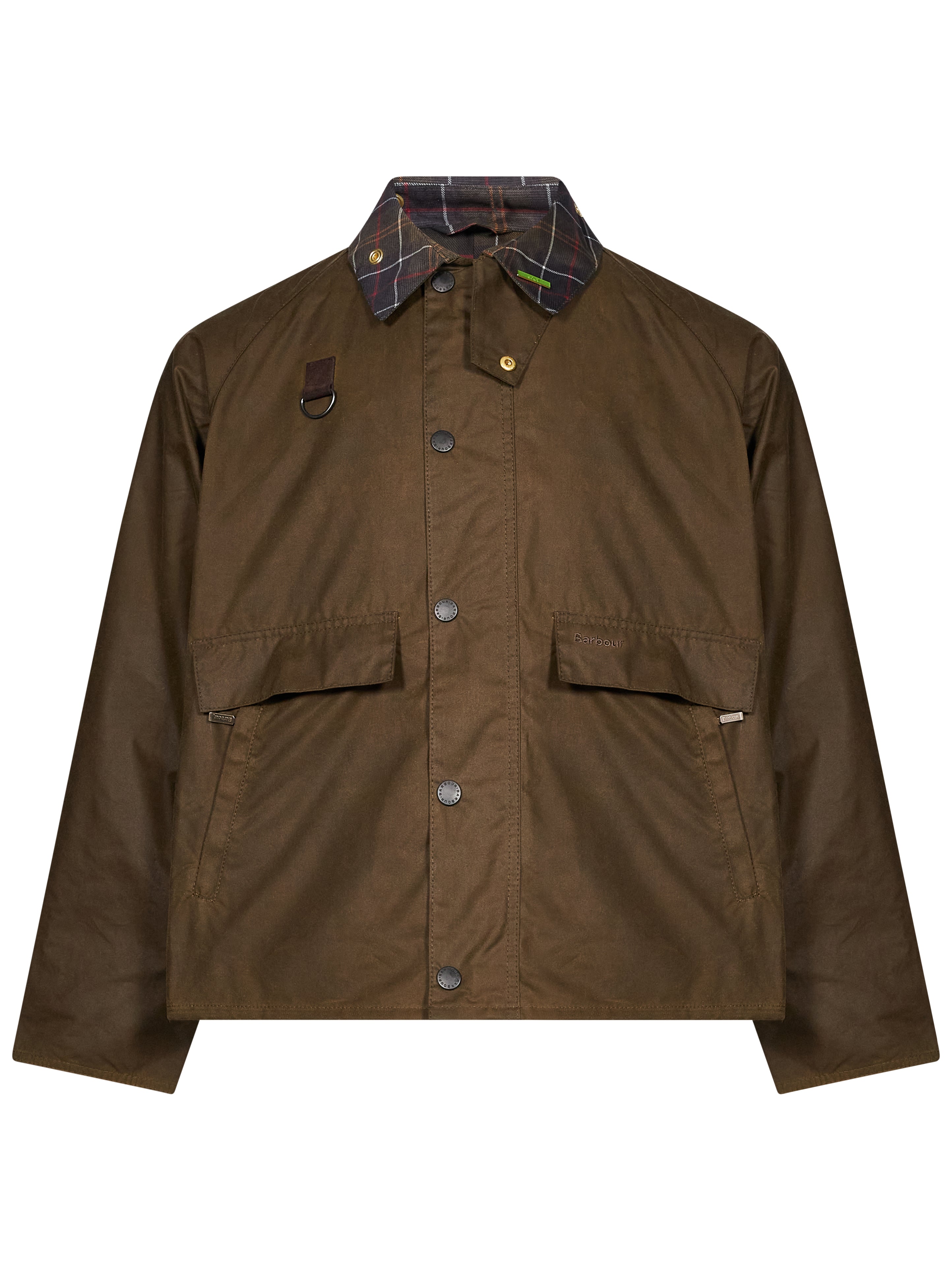 Giacca cerata Spey in marrone 