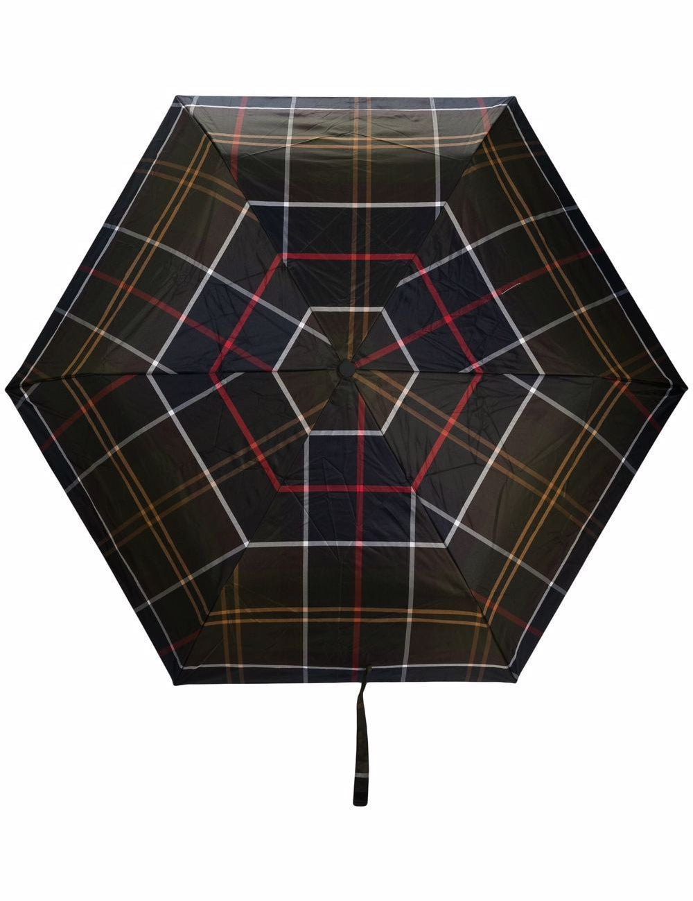 Ombrello mini in tartan multicolor 