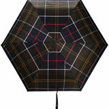 Ombrello mini in tartan multicolor 