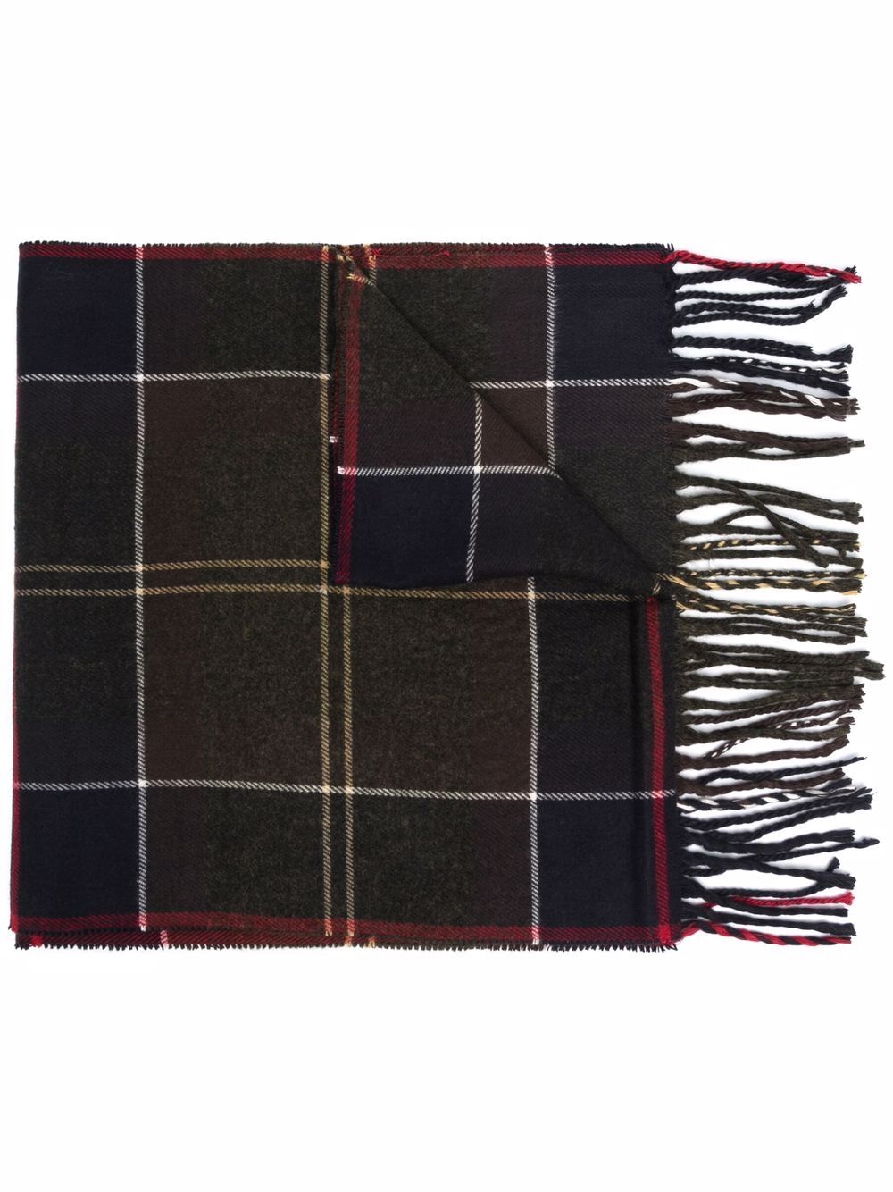 Sciarpa Galingale in tartan multicolor 