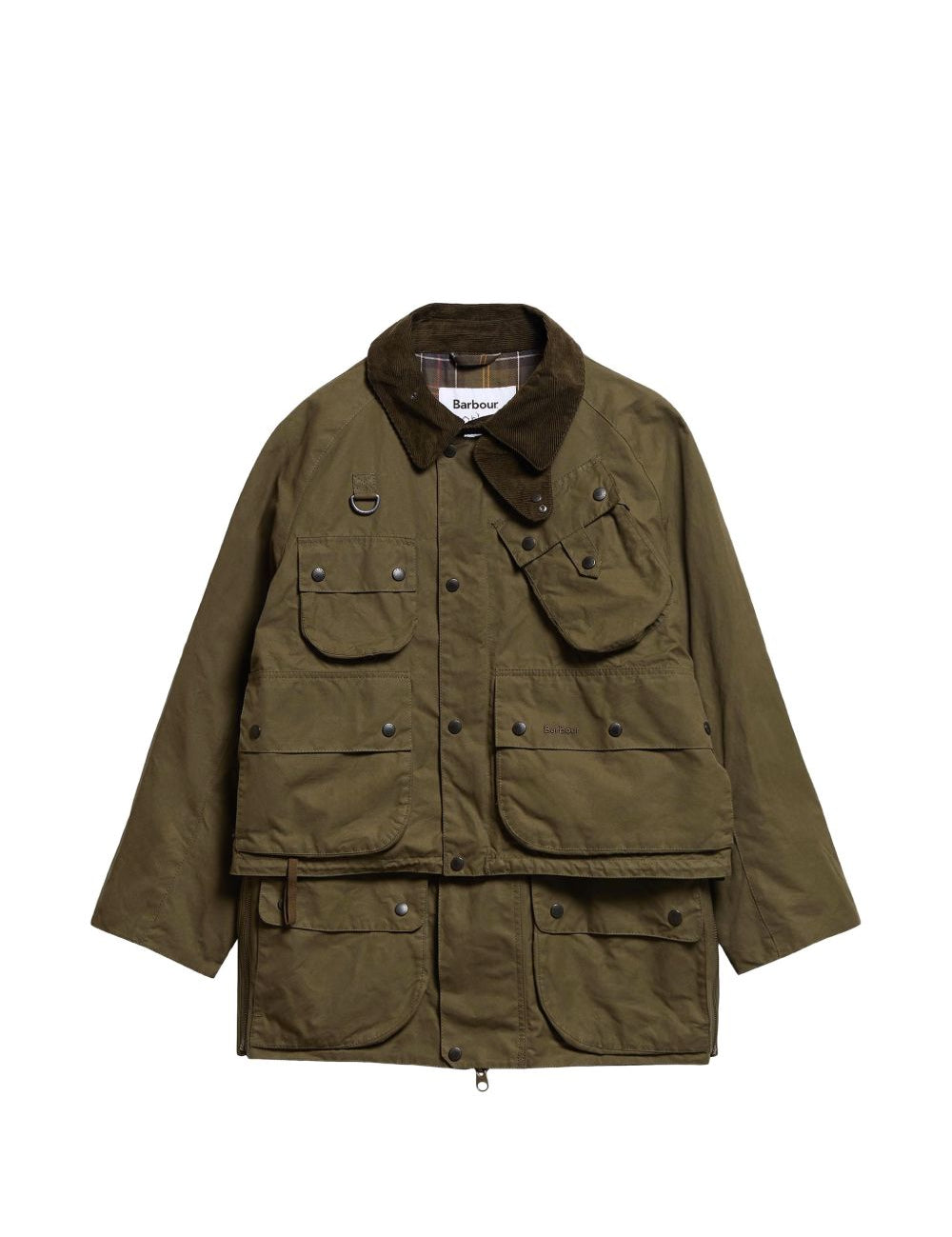 Giacca casual 3 in 1 in marrone 