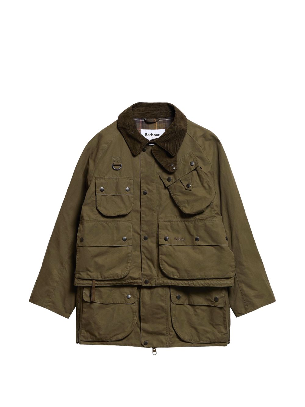 Giacca casual 3 in 1 in marrone 