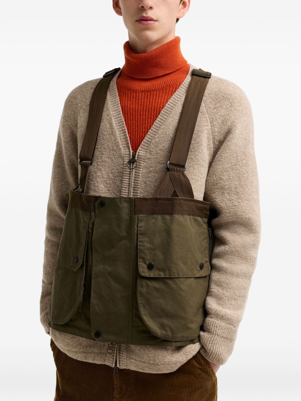 Giacca casual 3 in 1 in marrone 