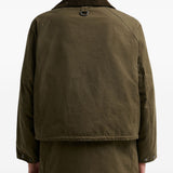 Giacca casual 3 in 1 in marrone 