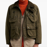 Giacca casual 3 in 1 in marrone 