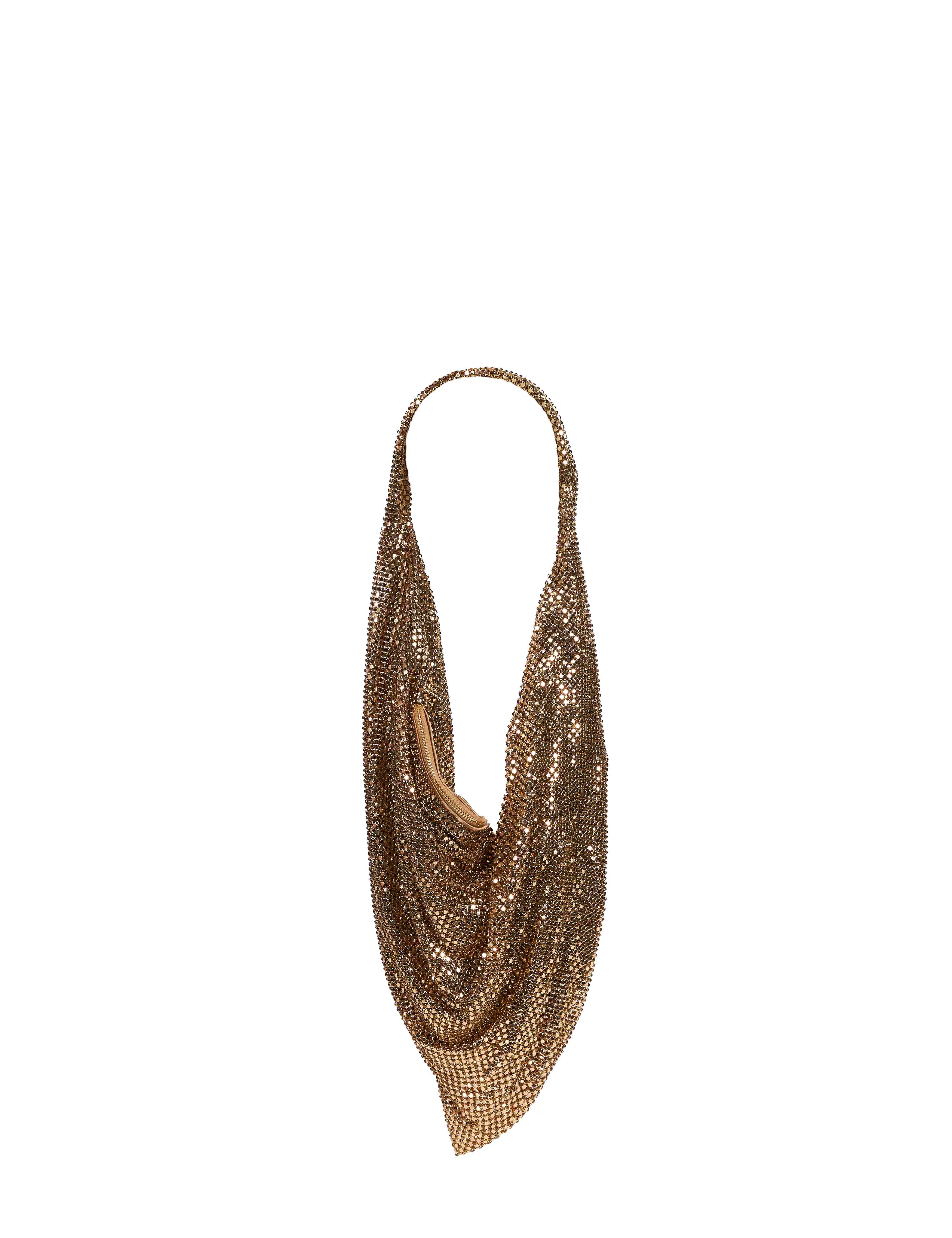 Borsa a spalla ursula in bronzo 