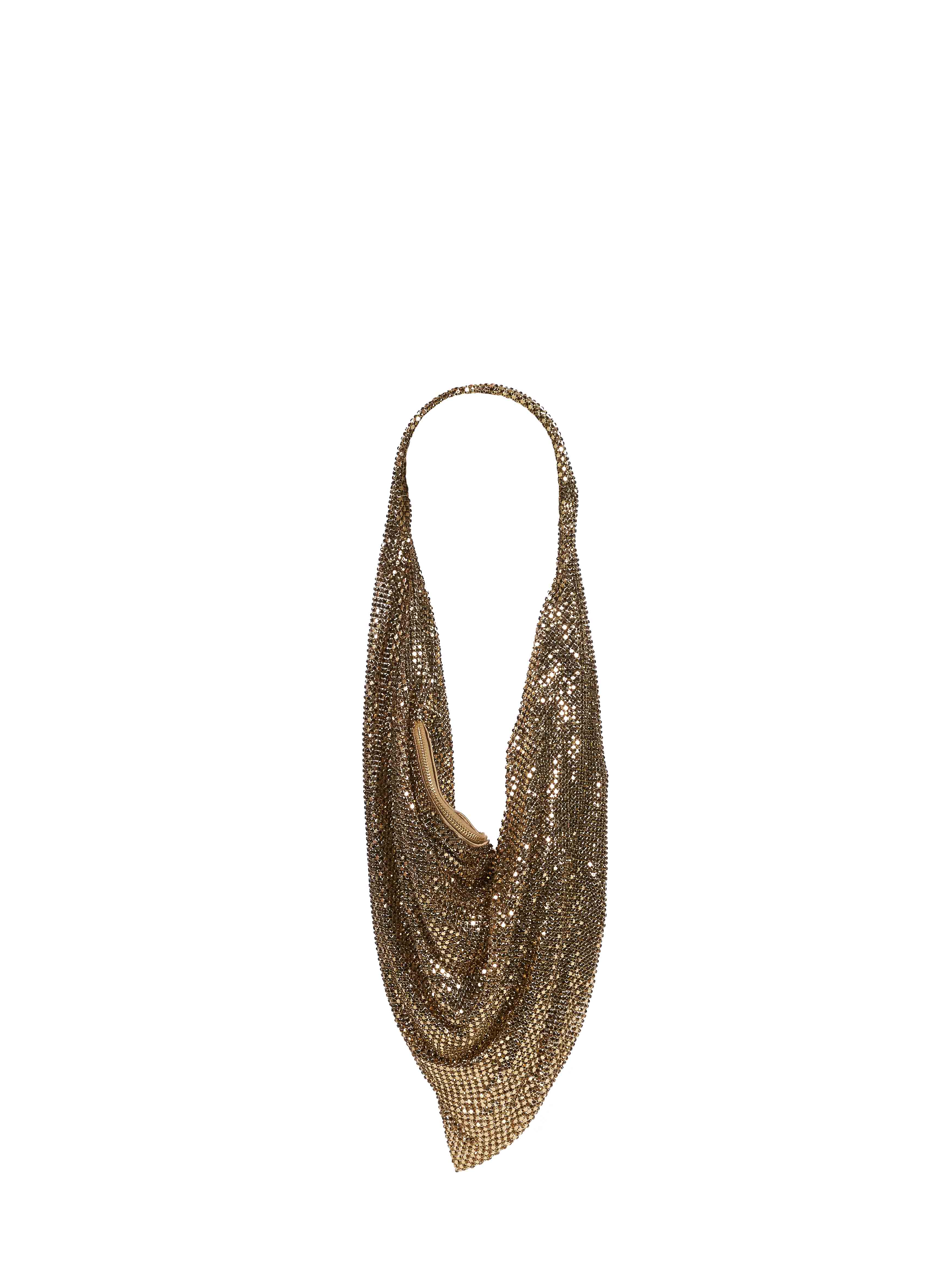 Borsa a spalla ursula in bronzo 