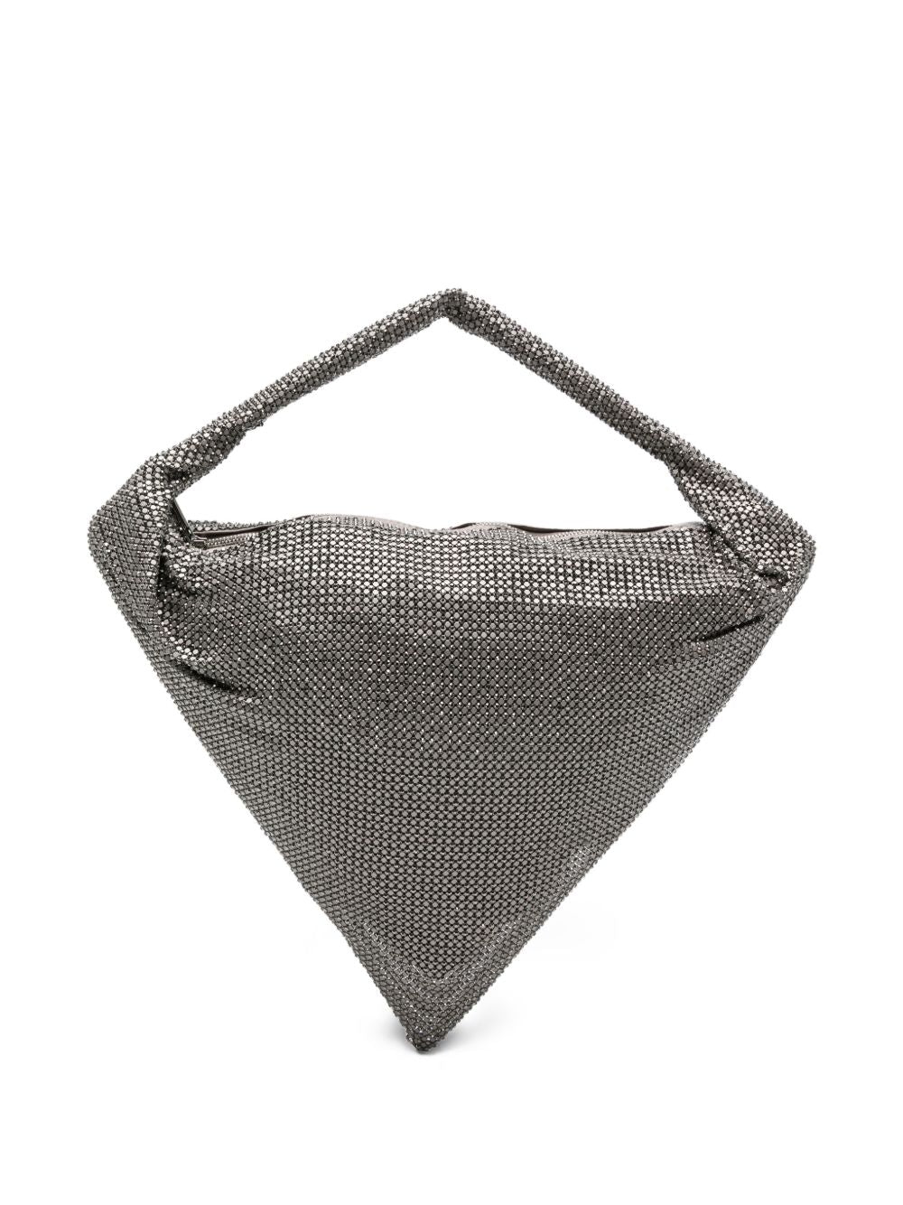 Borsa a spalla Ursula in argento 