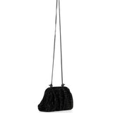 Clutch Venus La Petite in nero 