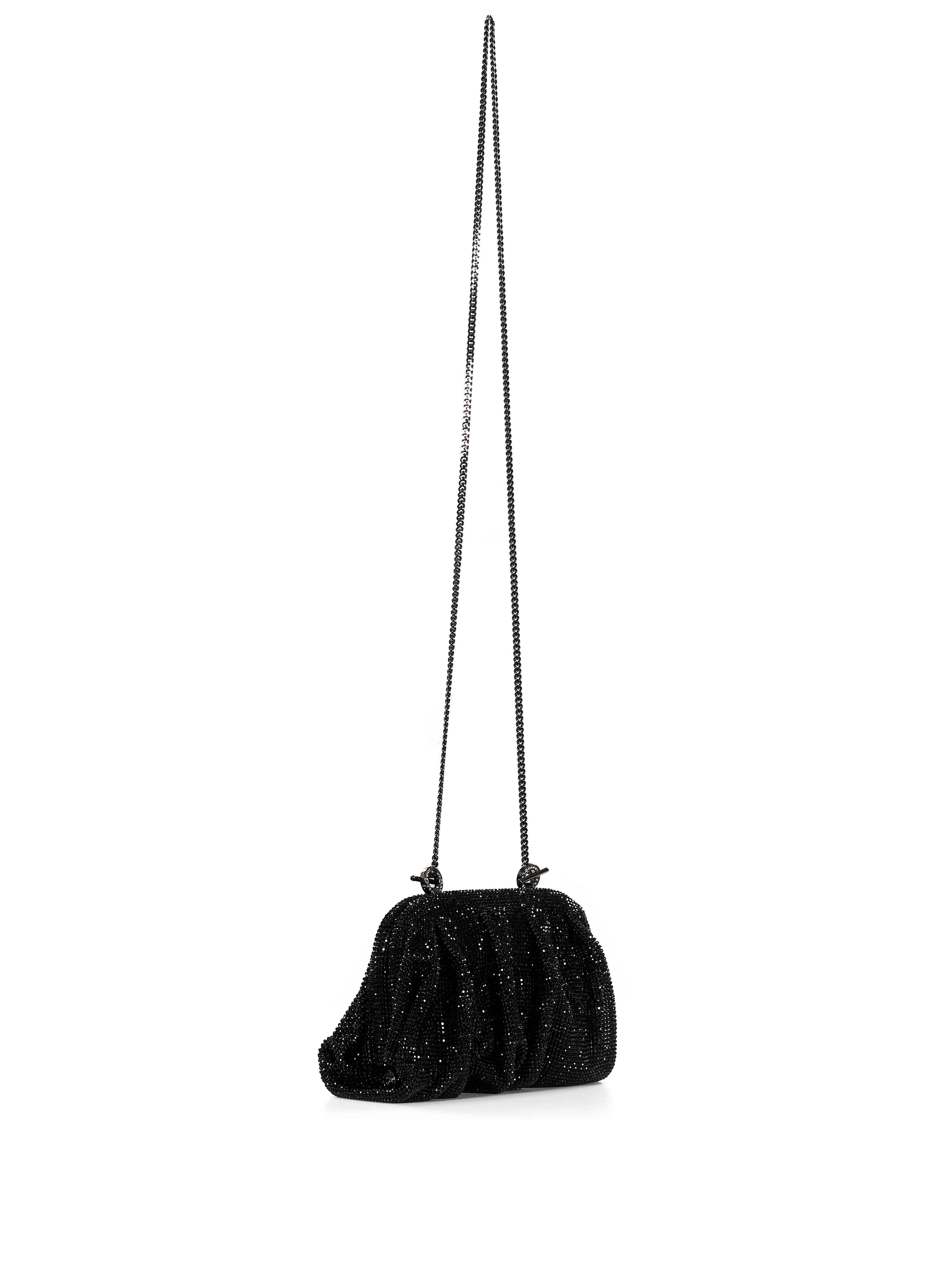 Clutch Venus La Petite in nero 