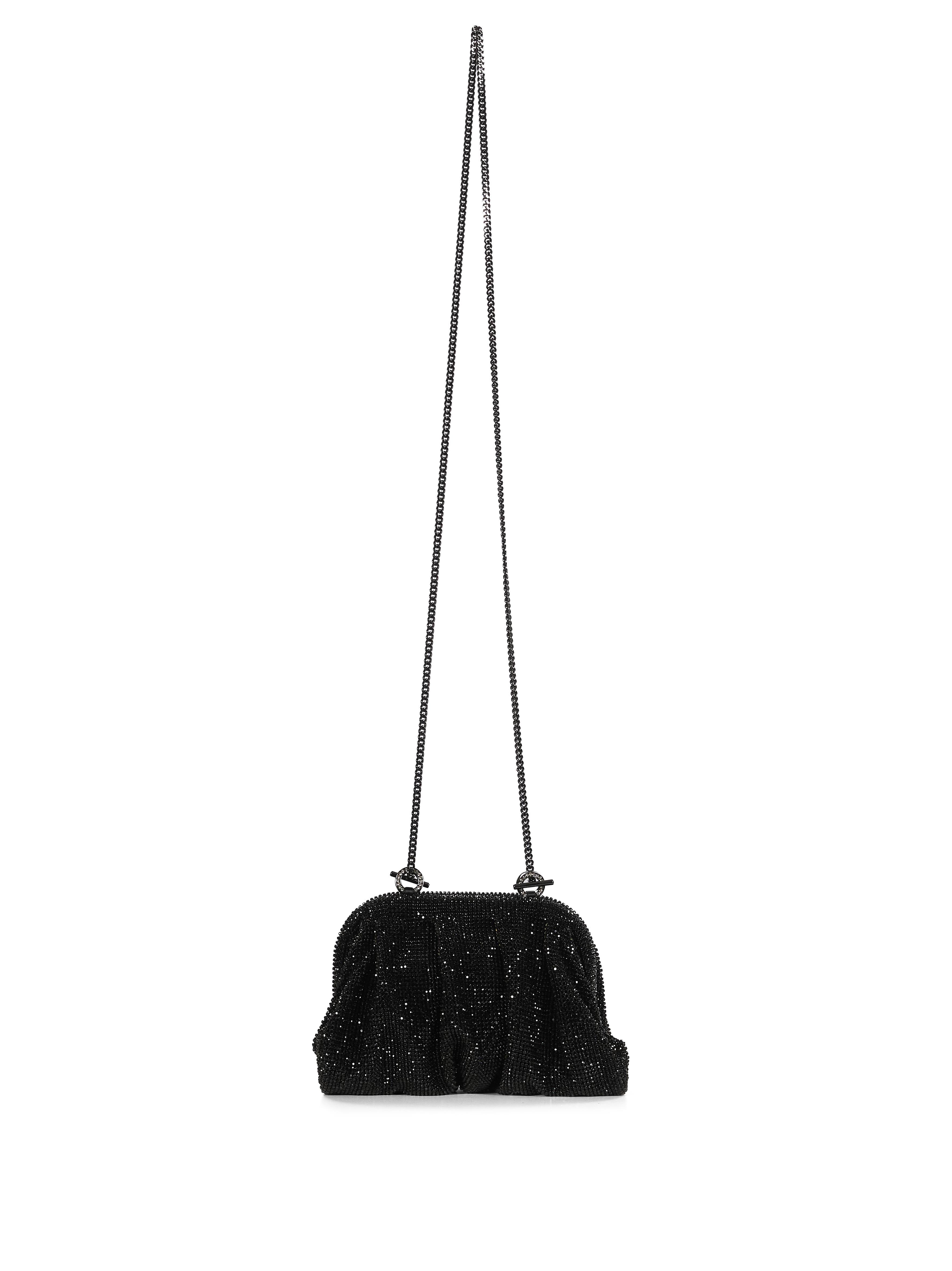 Clutch Venus La Petite in nero 