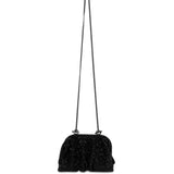 Clutch Venus La Petite in nero 