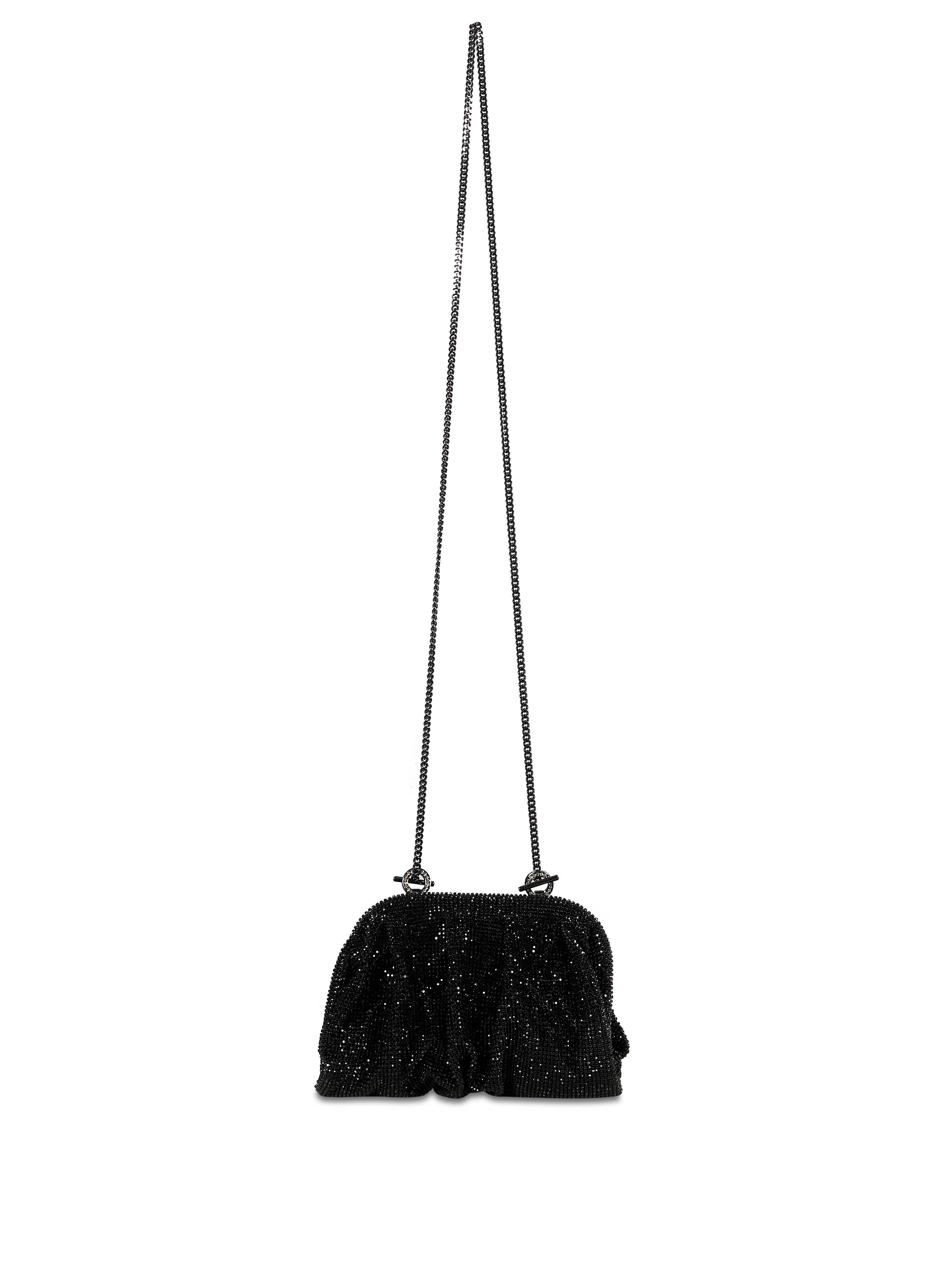 Clutch Venus La Petite in nero 
