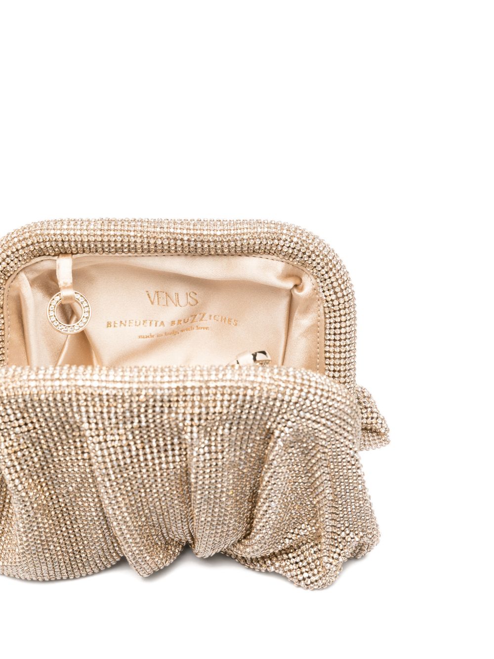 Clutch venus la petite in argento 
