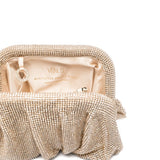 Clutch venus la petite in argento 