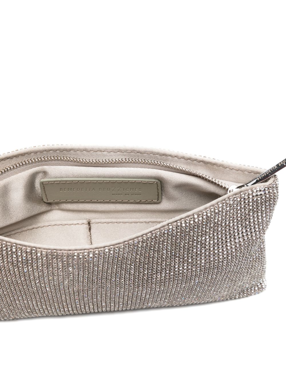 Clutch Your Best Friend La Petite in argento 