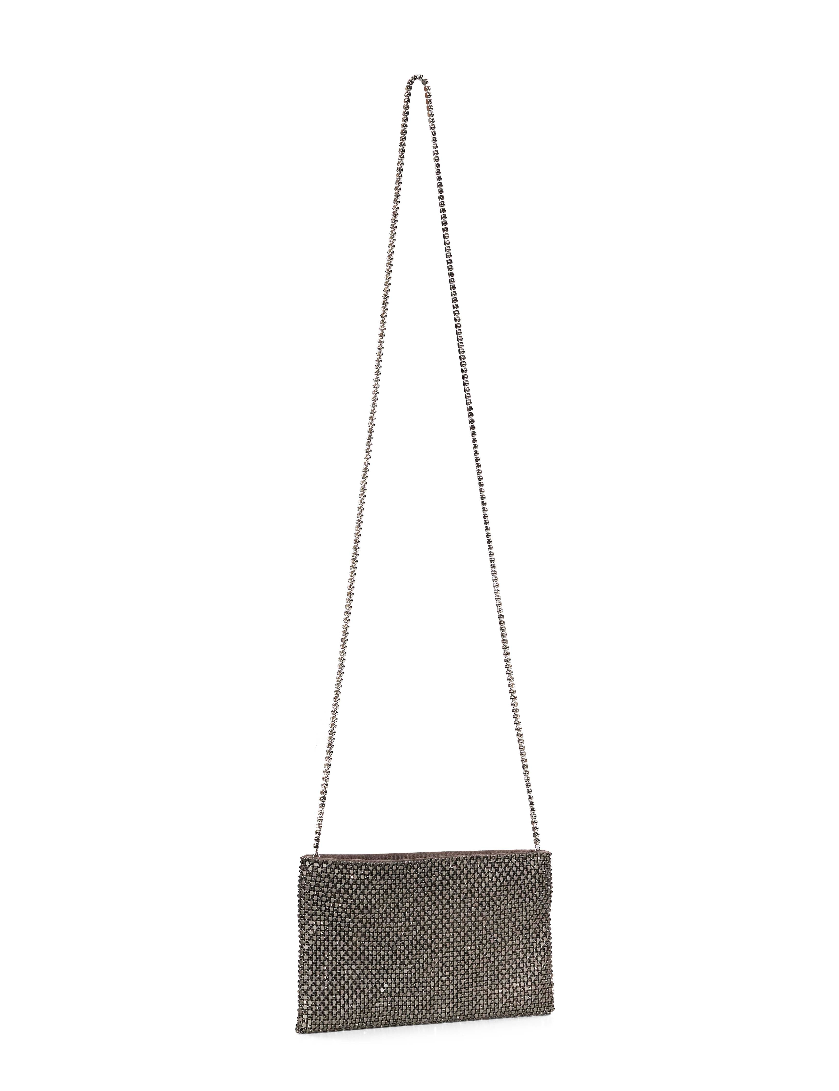 Clutch Your Best Friend La Petite in argento 