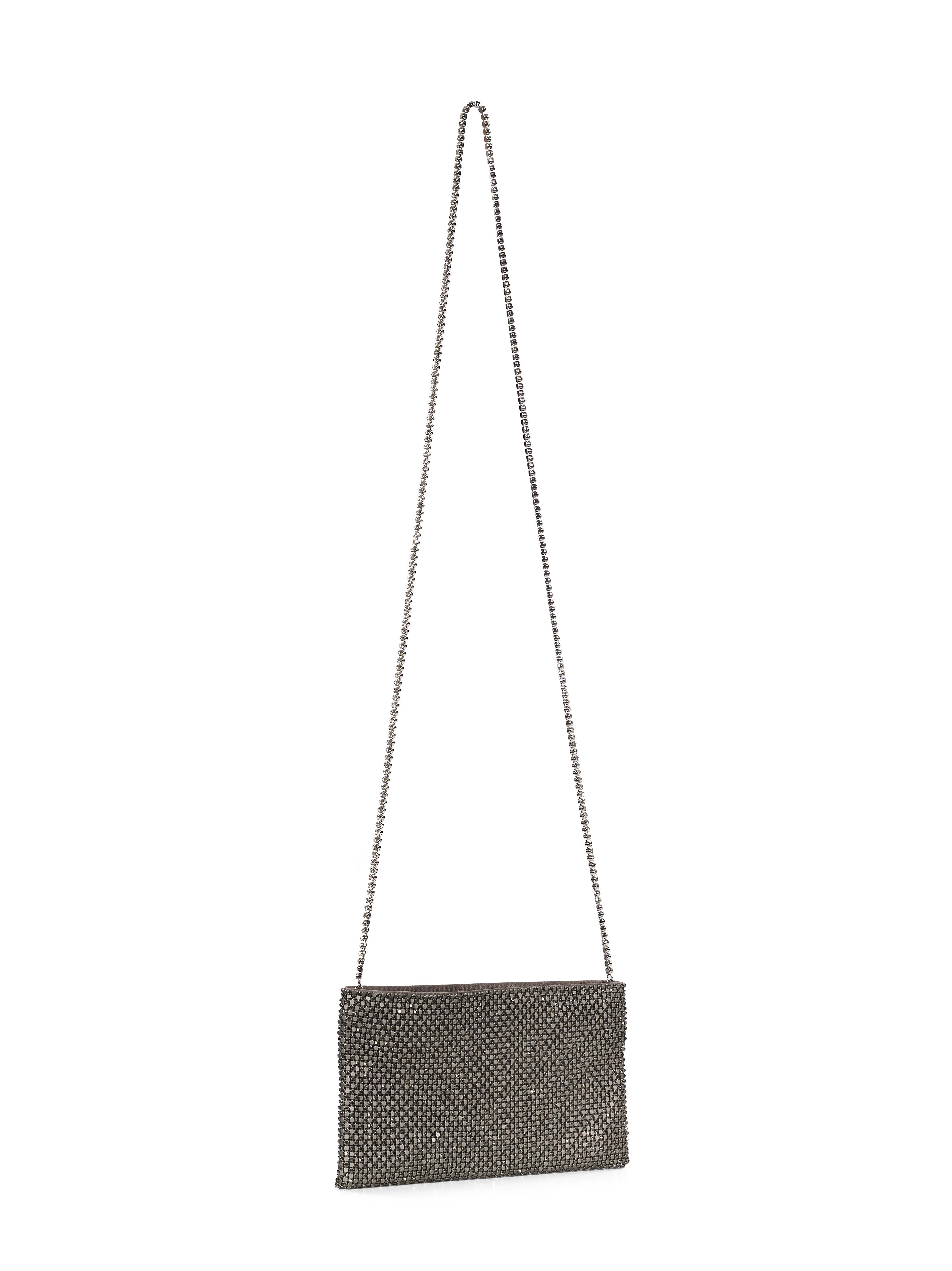 Clutch Your Best Friend La Petite in argento 