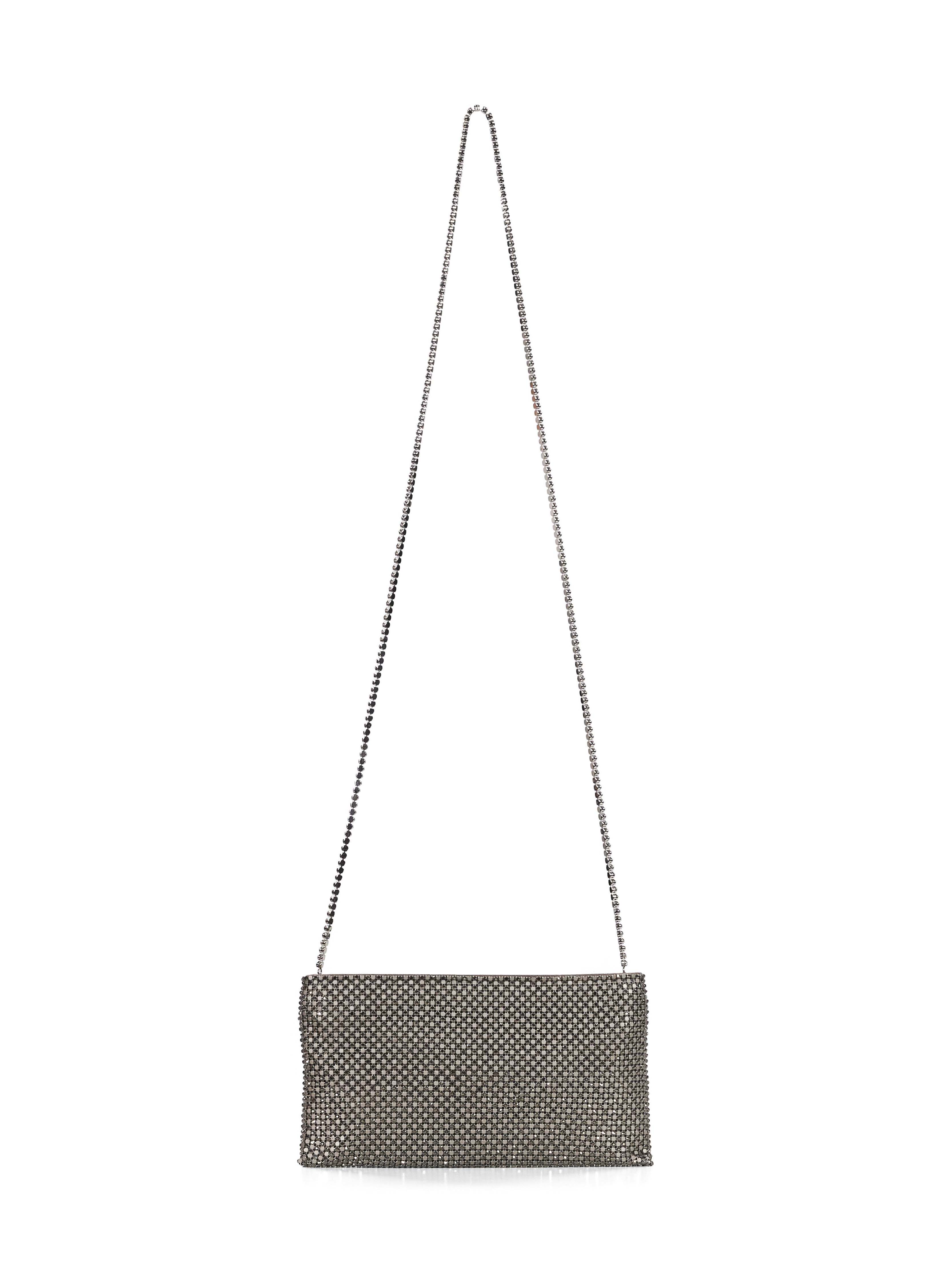 Clutch Your Best Friend La Petite in argento 