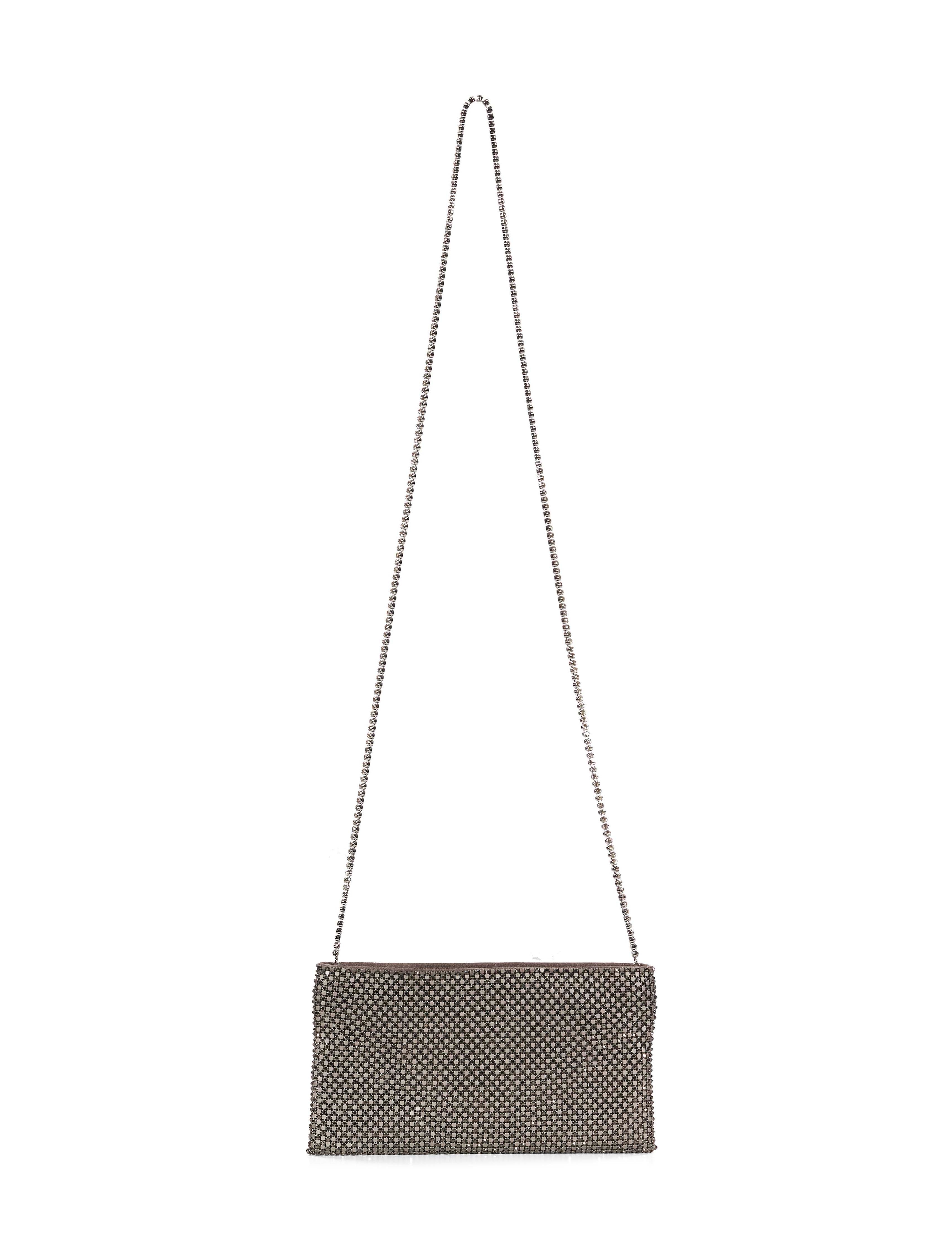 Clutch Your Best Friend La Petite in argento 