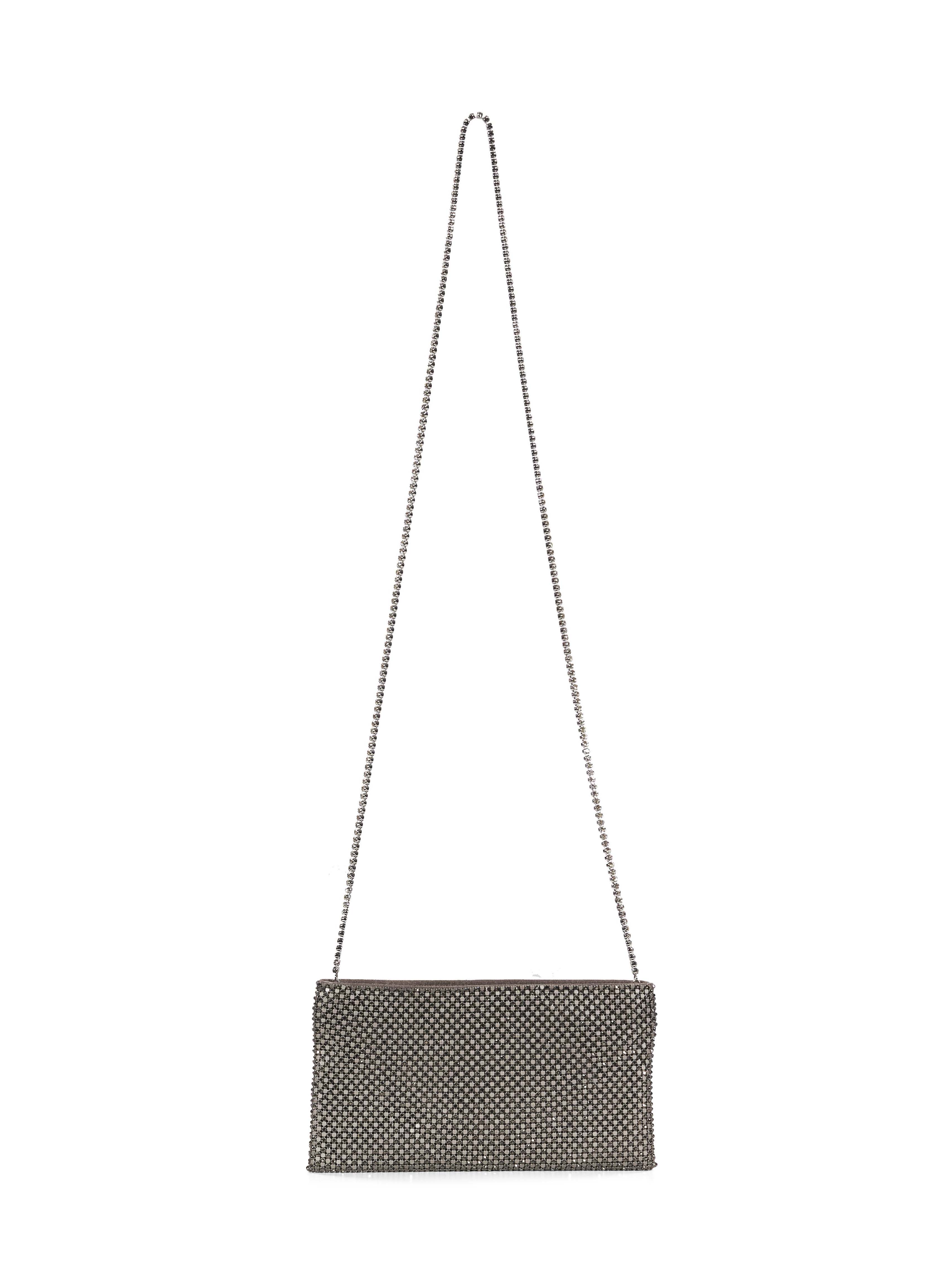 Clutch Your Best Friend La Petite in argento 