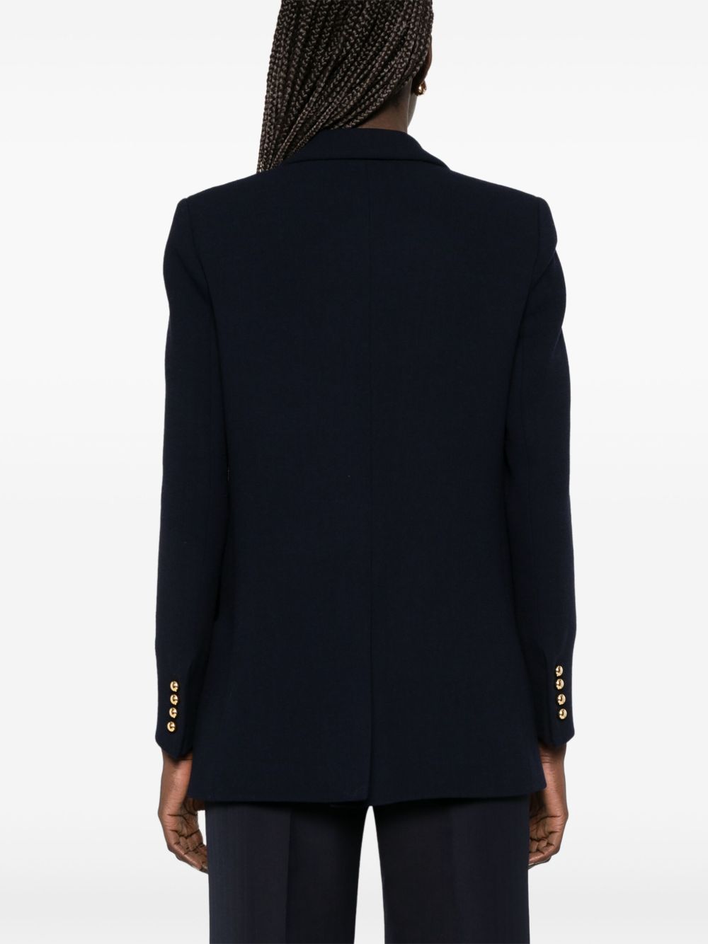 Blazer doppiopetto Resolute in blu 