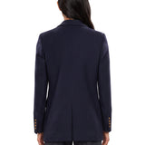Blazer doppiopetto Resolute in blu 
