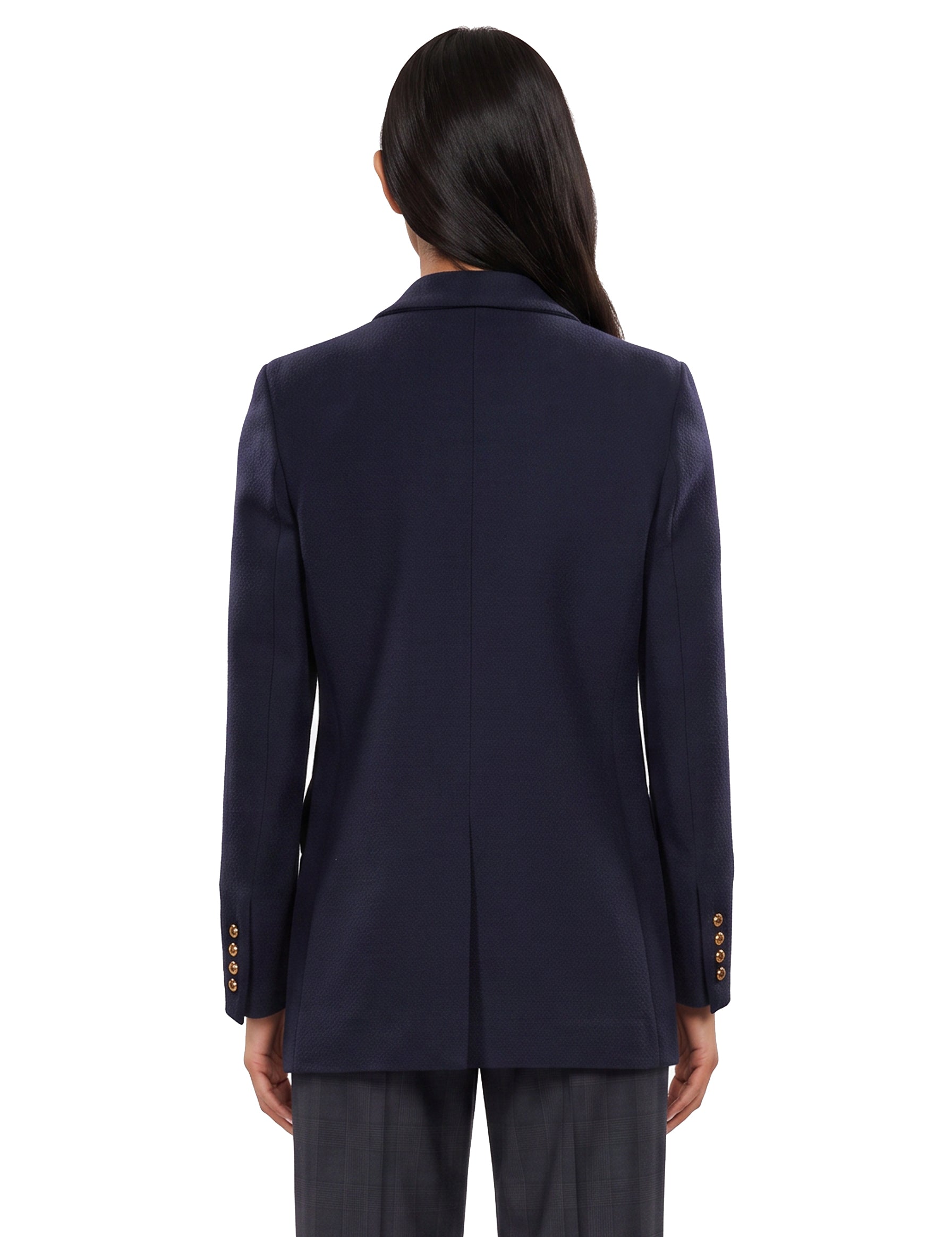 Blazer doppiopetto Resolute in blu 