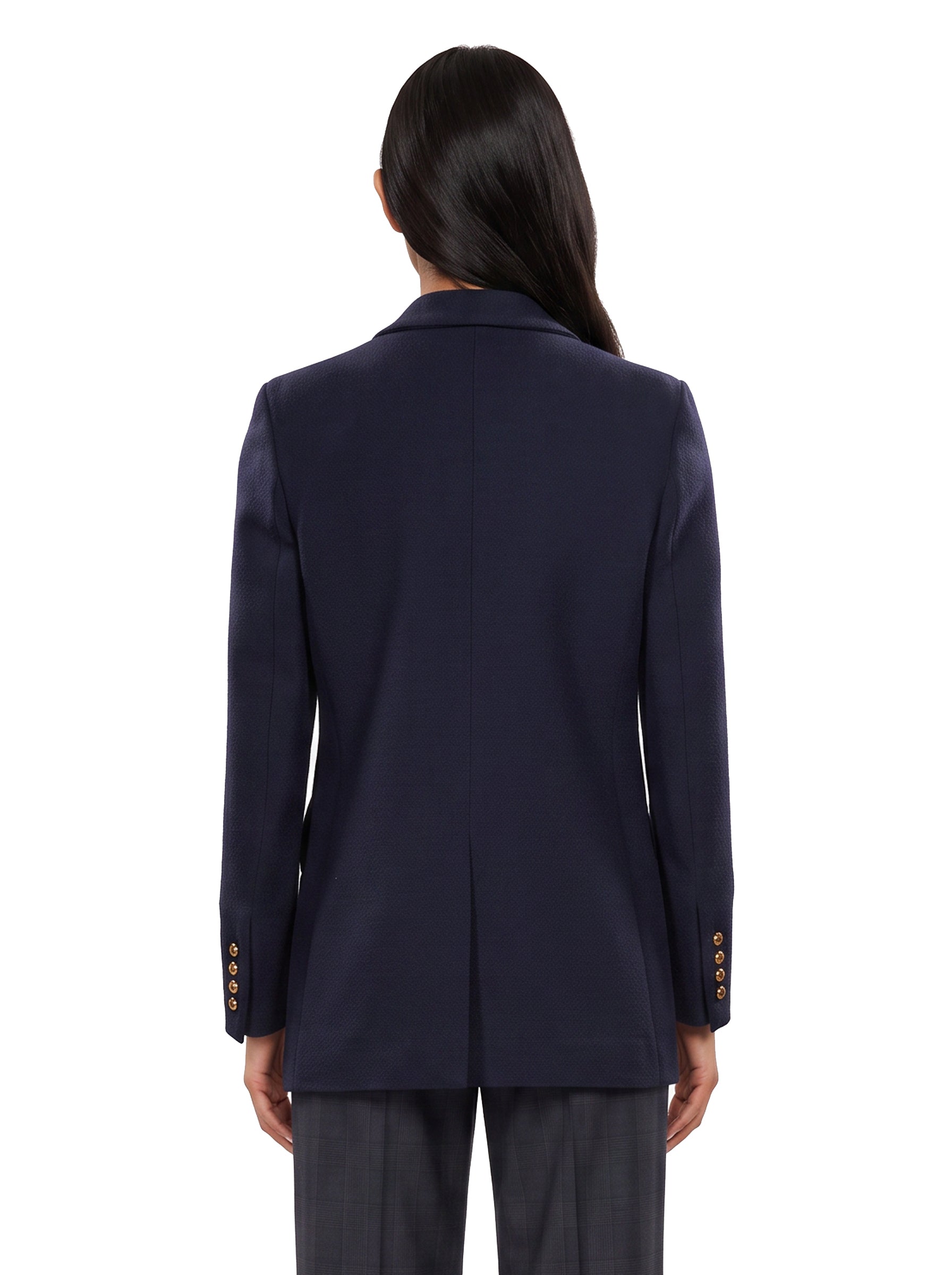 Blazer doppiopetto Resolute in blu 