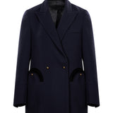 Blazer doppiopetto Resolute in blu 