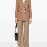 Blazer doppiopetto Cholita in beige 