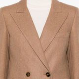 Blazer doppiopetto Cholita in beige 