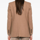 Blazer doppiopetto Cholita in beige 